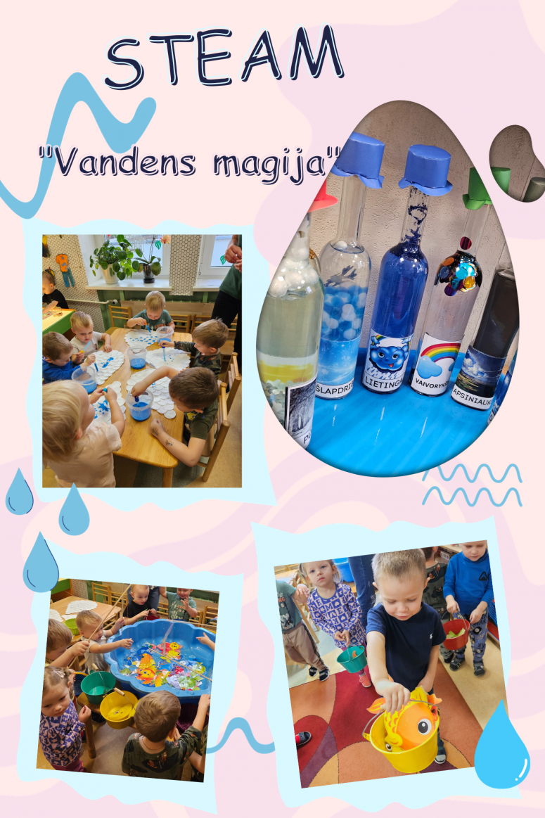 Atvira veikla „Vandens magija“