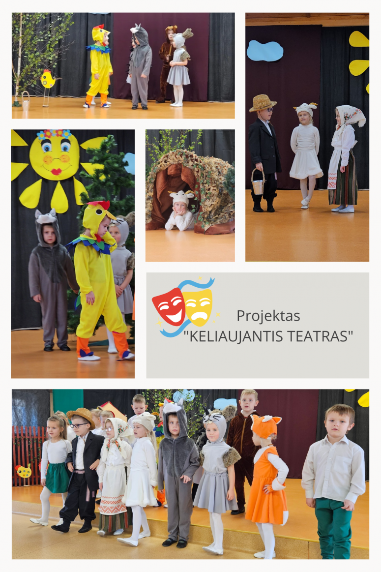 Projektas „Keliaujantis teatras“