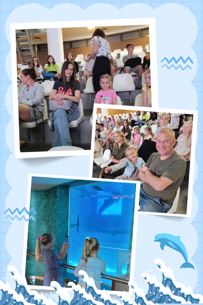 Priešmokyklinukų išvyka į delfinariumą